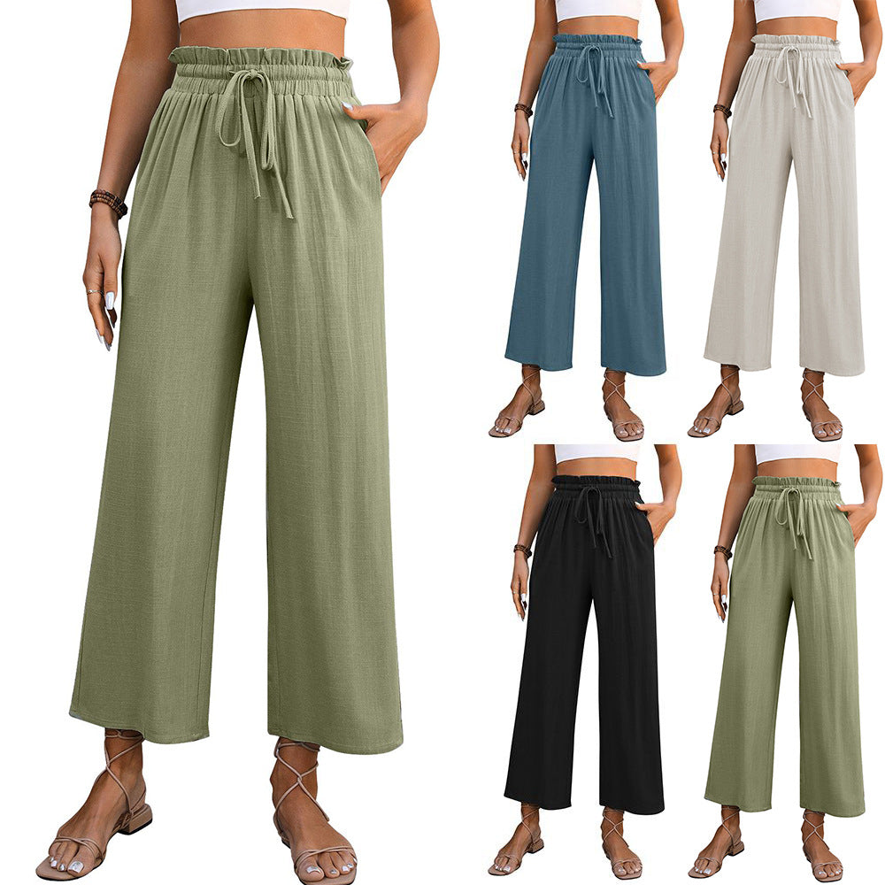 Loose Wide Leg Trousers