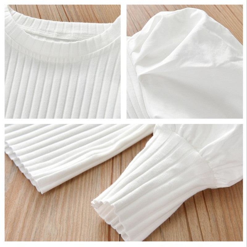 Puff Sleeve Bottoming Shirt
