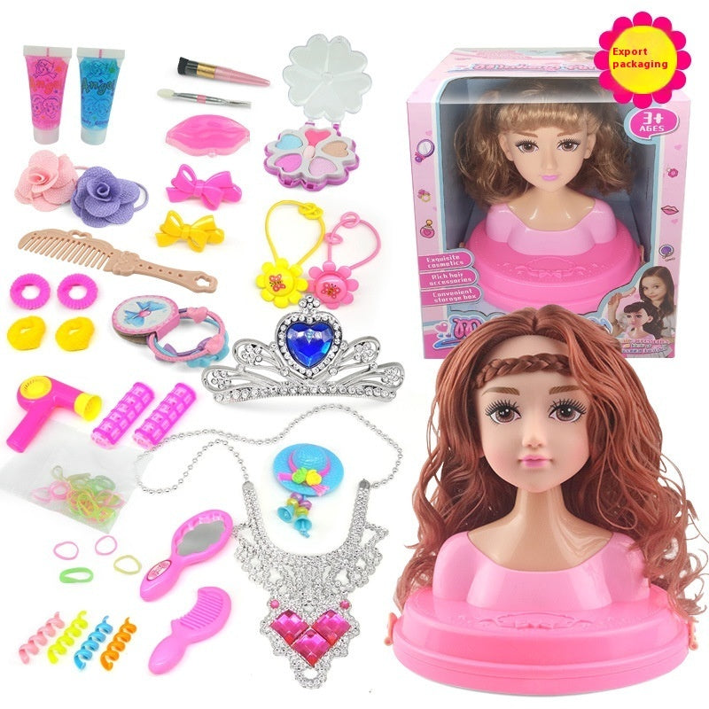 Hairdressing Doll Suit Gift Box Girl Toy