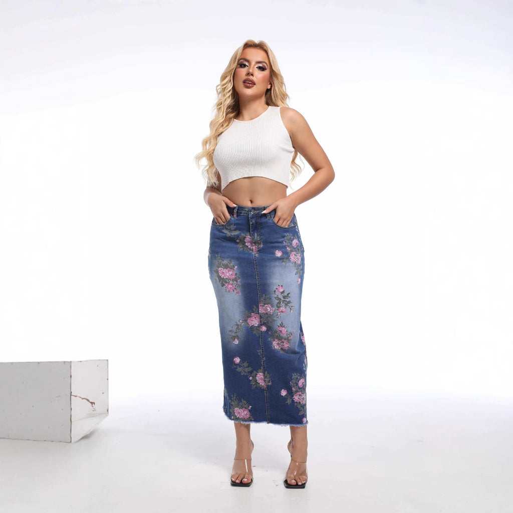 Ella Denim Skirt