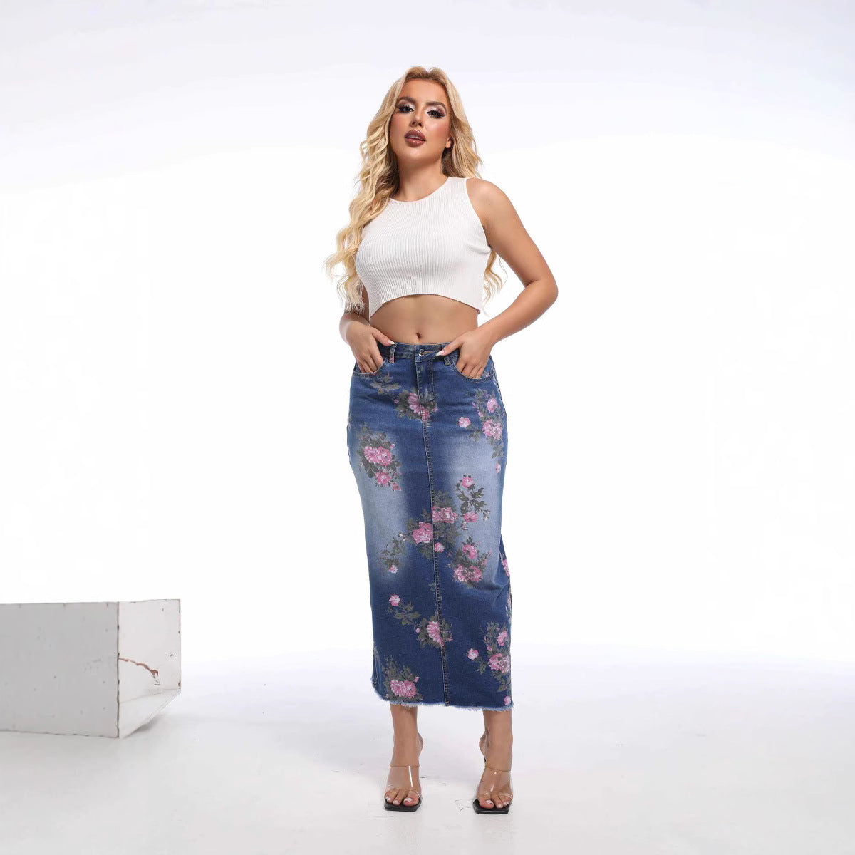 Ella Denim Skirt