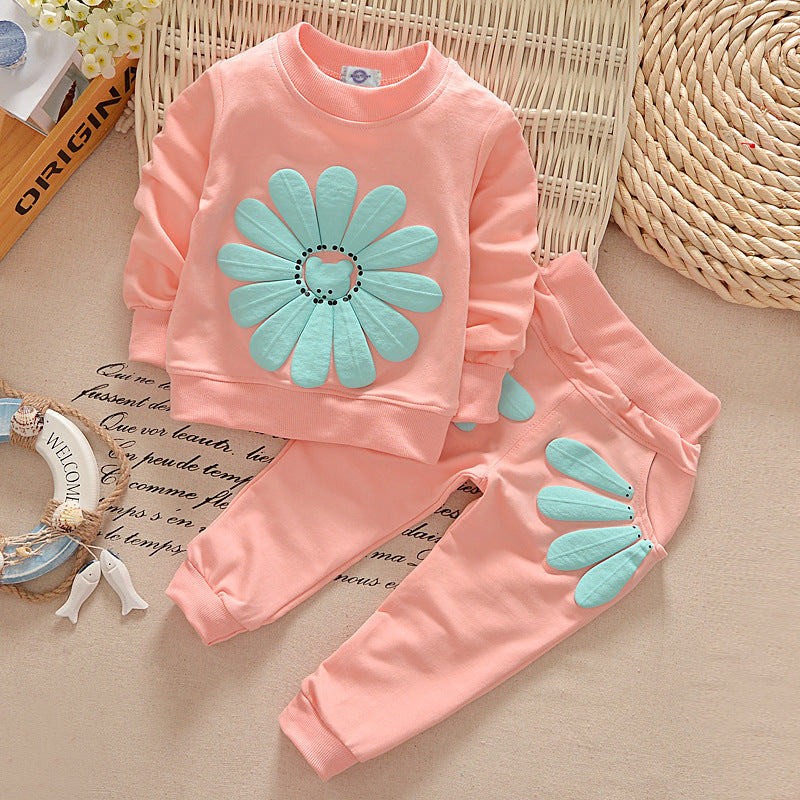 Sun flower children's 2pc set