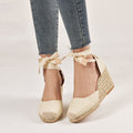 Light-Soled Lace-Up Ladies Sandals