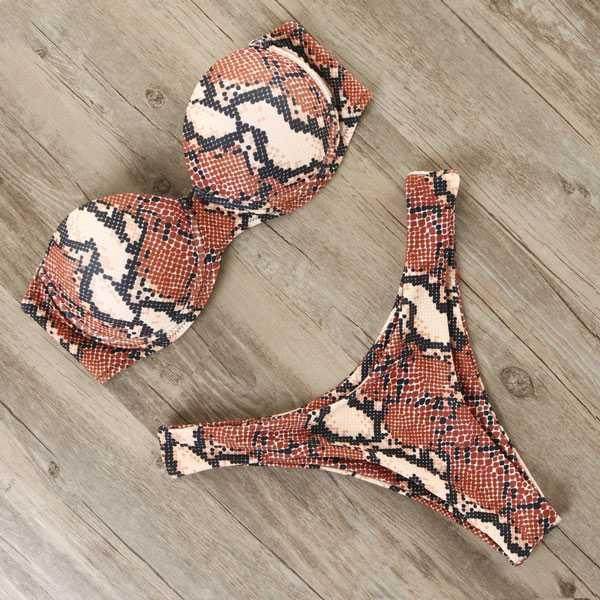 Leopard Bikinis Set