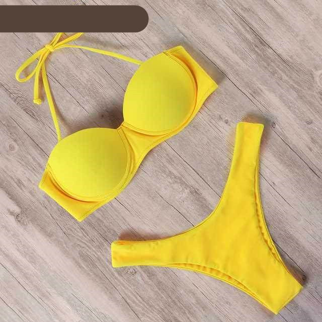 Leopard Bikinis Set