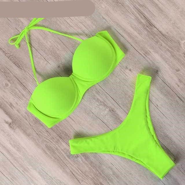 Leopard Bikinis Set