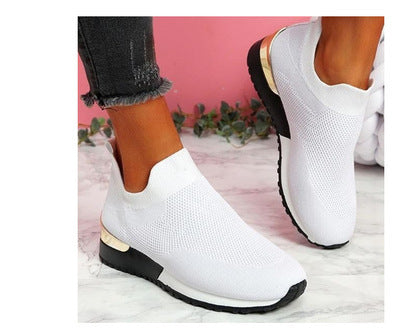 Woven Socks Shoes Stretch