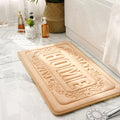 Household Memory Foam Butterfly Velvet Non-slip Carpet