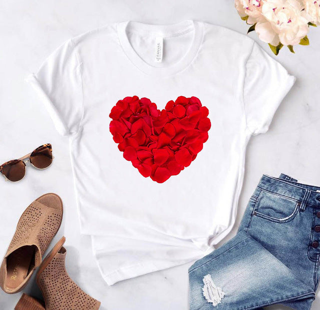Valentine'S Day T-Shirt Short Sleeve