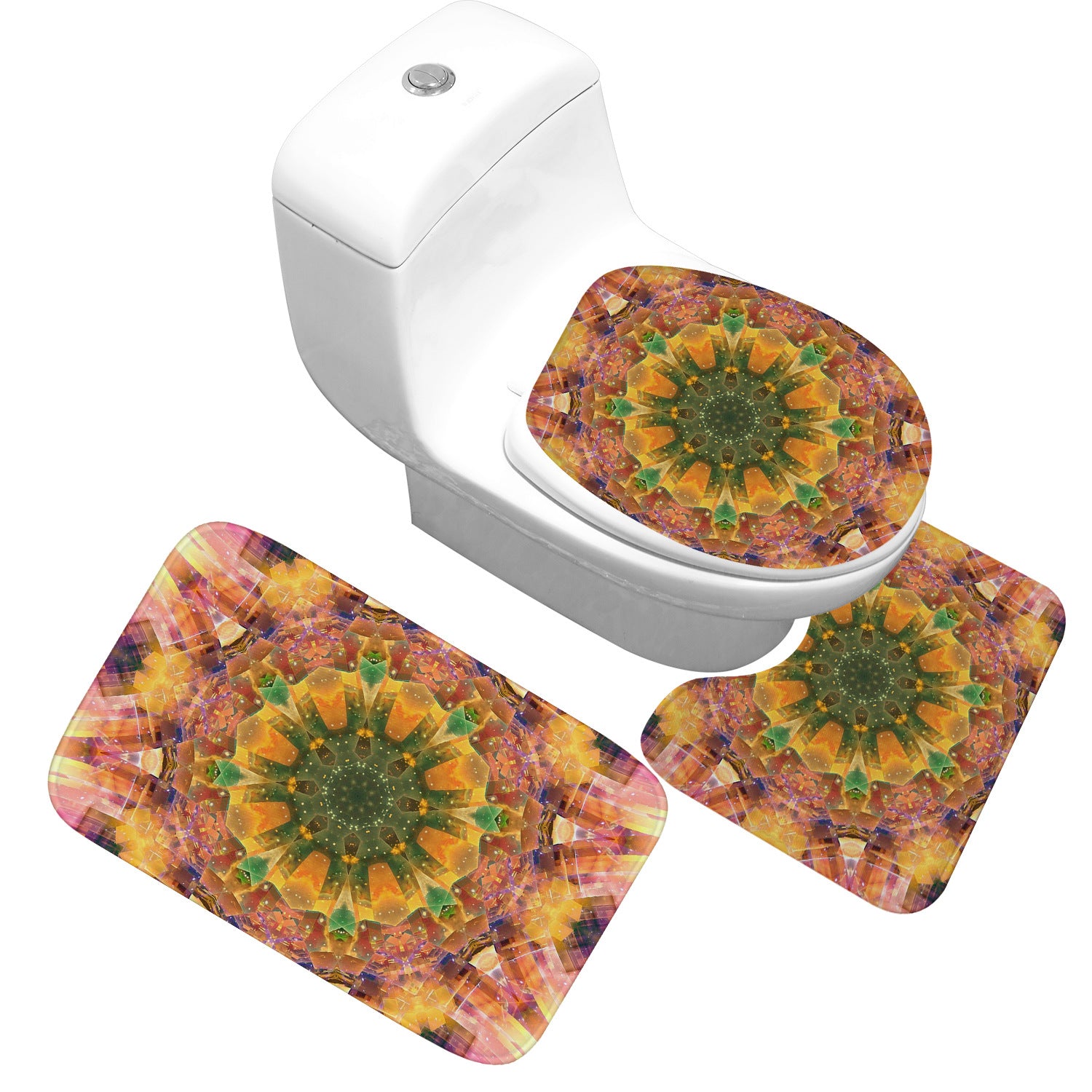 Three-piece Toilet Set