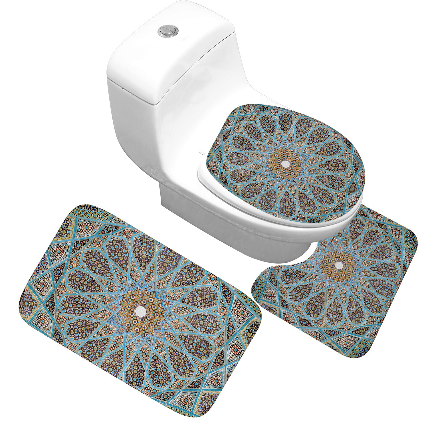 Three-piece Toilet Set