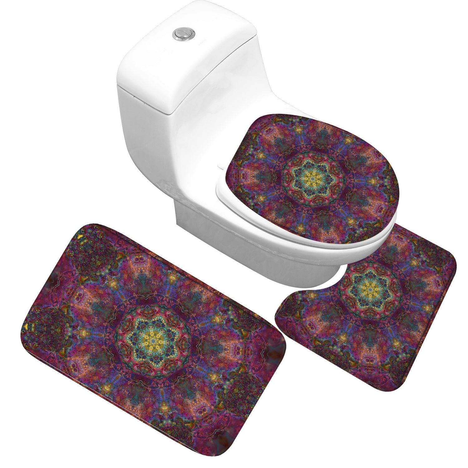 Three-piece Toilet Set