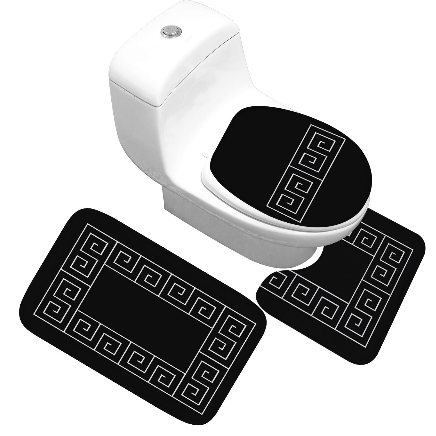 Three-piece Toilet Set
