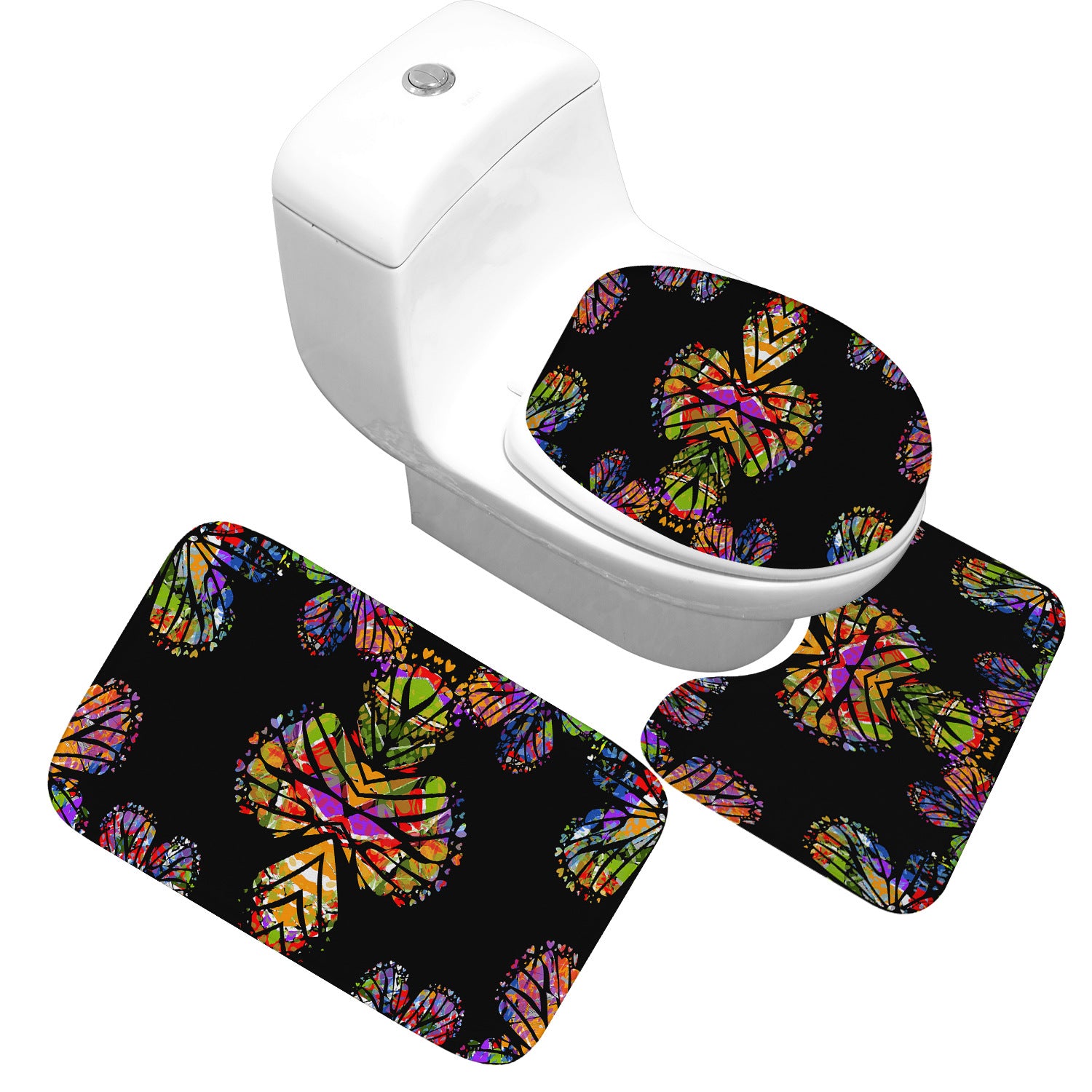 Three-piece Toilet Set