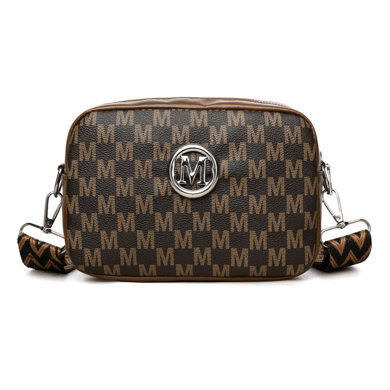 Versatile Wide-strap Shoulder Crossbody Bag