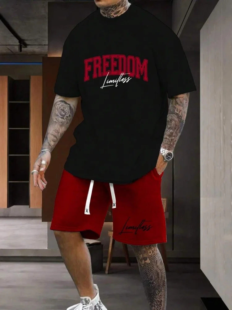 New York tshirt and short set