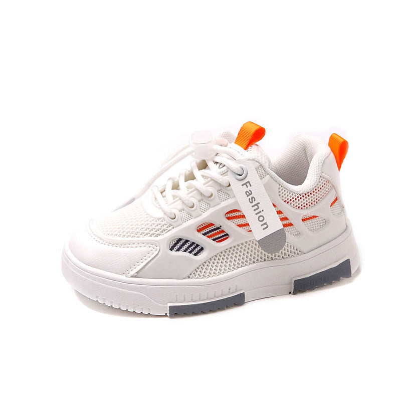 Childrens breathable trainers