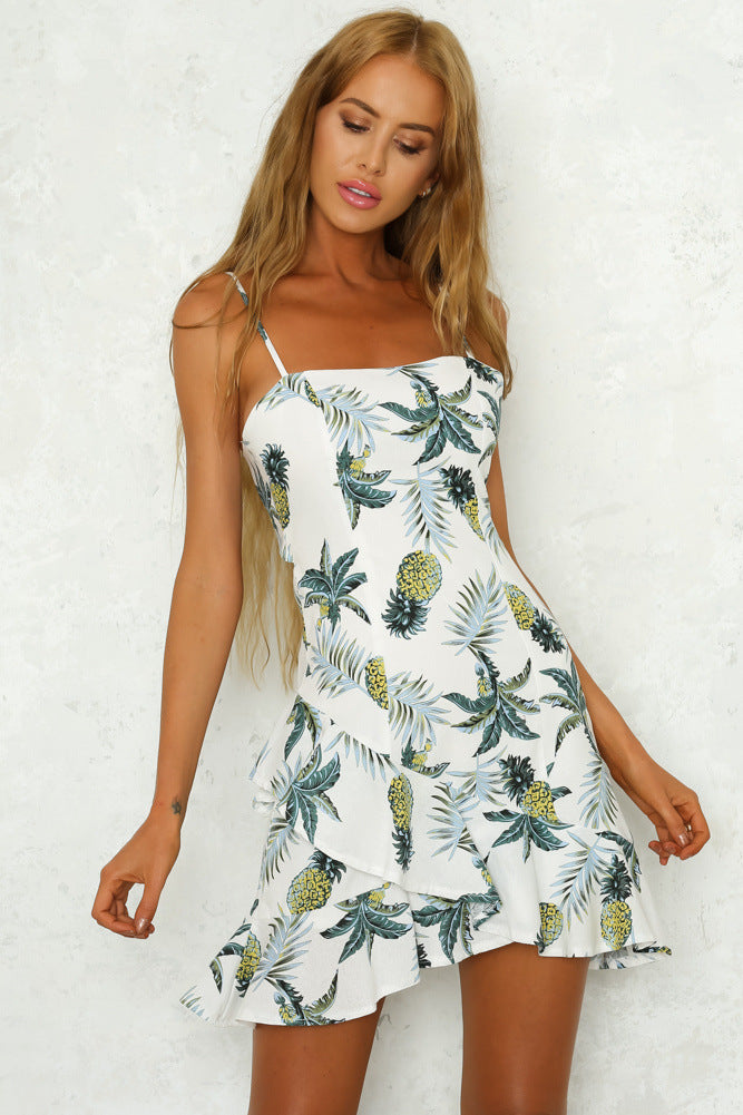 style print dress