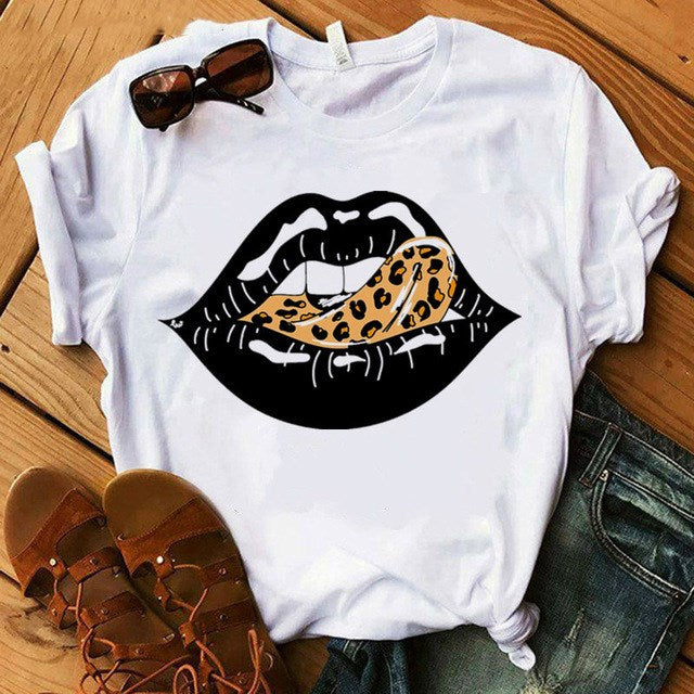 Women's short - sleeved T-shirt blouse