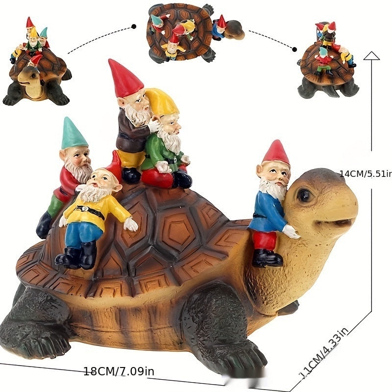Turtle And Dwarf Garden Courtyard Decorations
