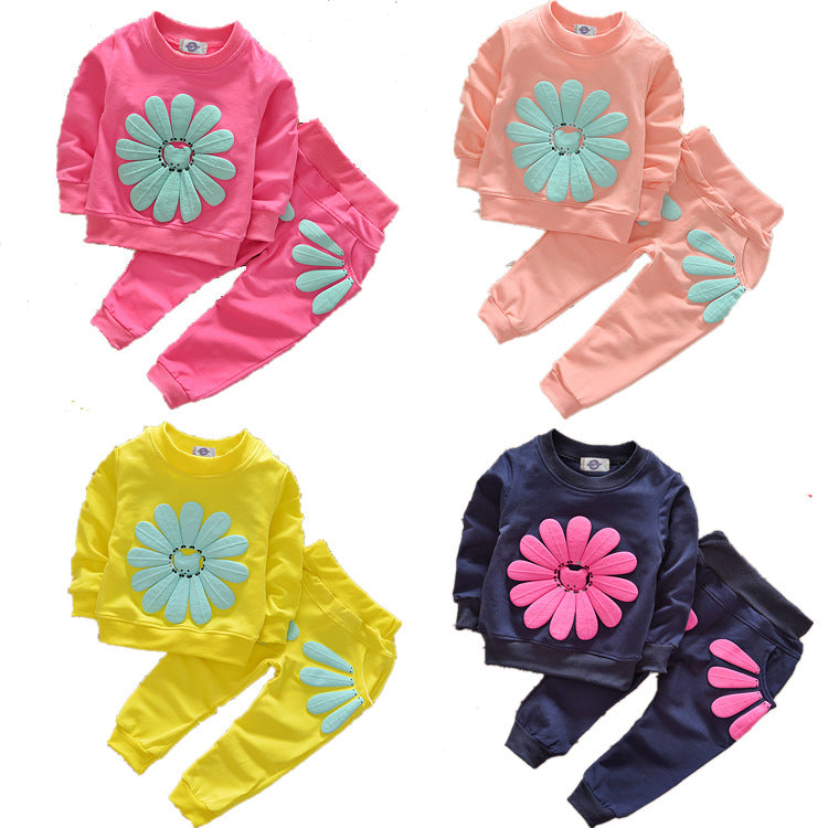 Sun flower children's 2pc set