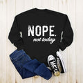 Women's Printed Round Neck Pullover Fashion Sweater