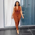 Stretch Halterneck Casual Set