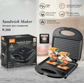 Home Double-sided Heating Multifunction Sandwich Machine
