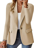 Lapel womens blazer