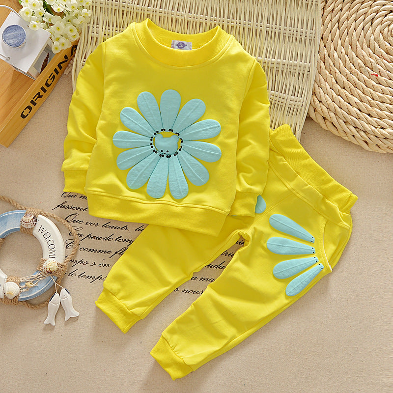 Sun flower children's 2pc set