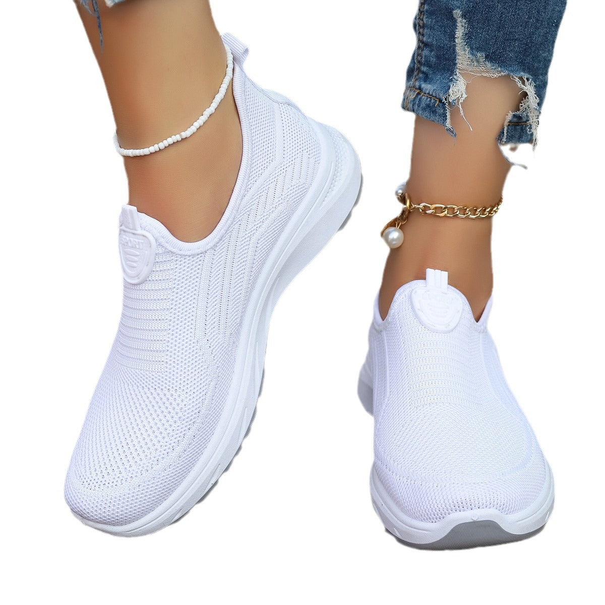 Women's breathable trainers