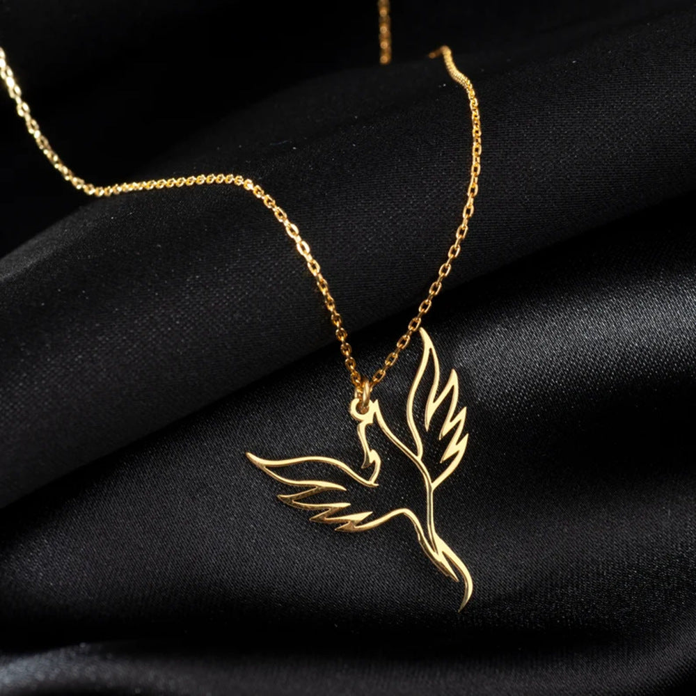 Stainless Steel Necklace For Women Trendy Minimalist Design