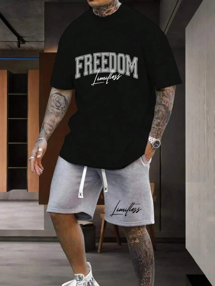 New York tshirt and short set