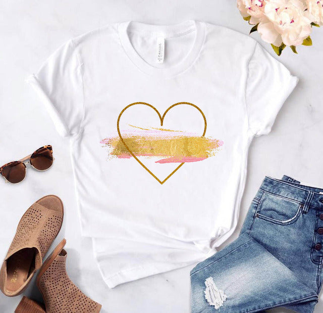 Women's Loose Round Neck Short Sleeve Top