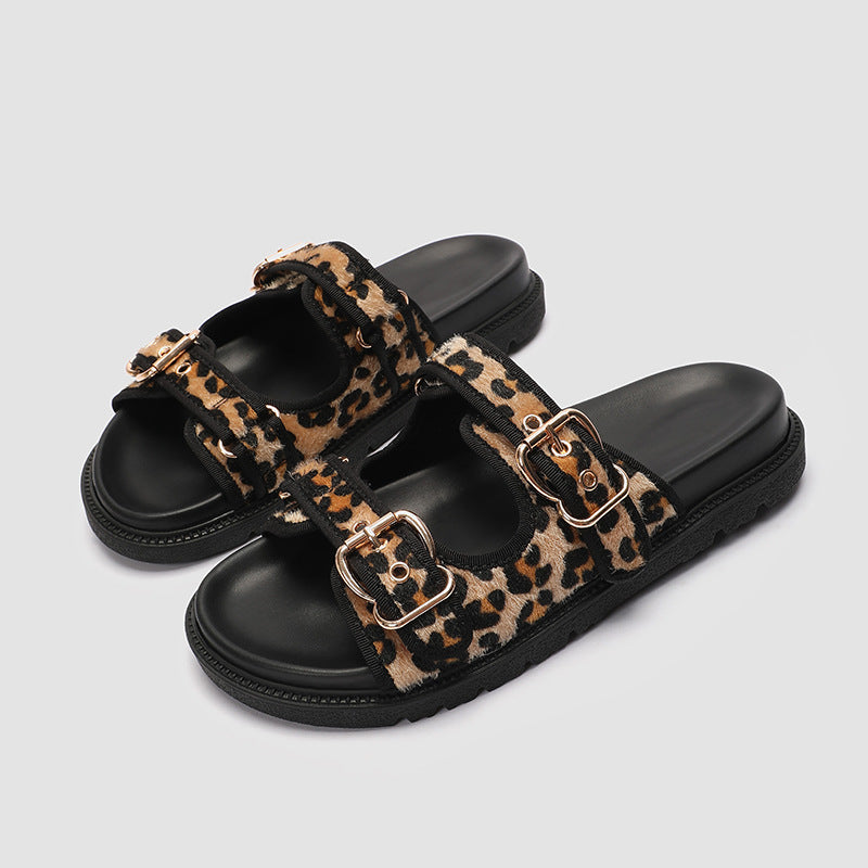 Leopard print Slippers