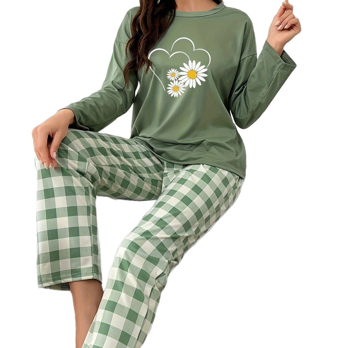 AutumnWinter New All-Match Wearable Loungewear Set