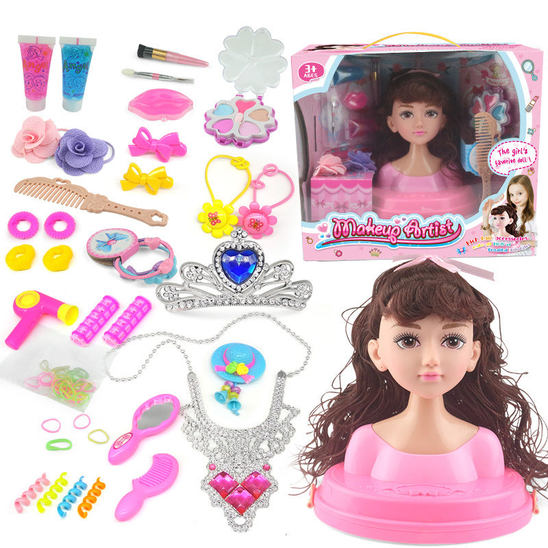 Hairdressing Doll Suit Gift Box Girl Toy