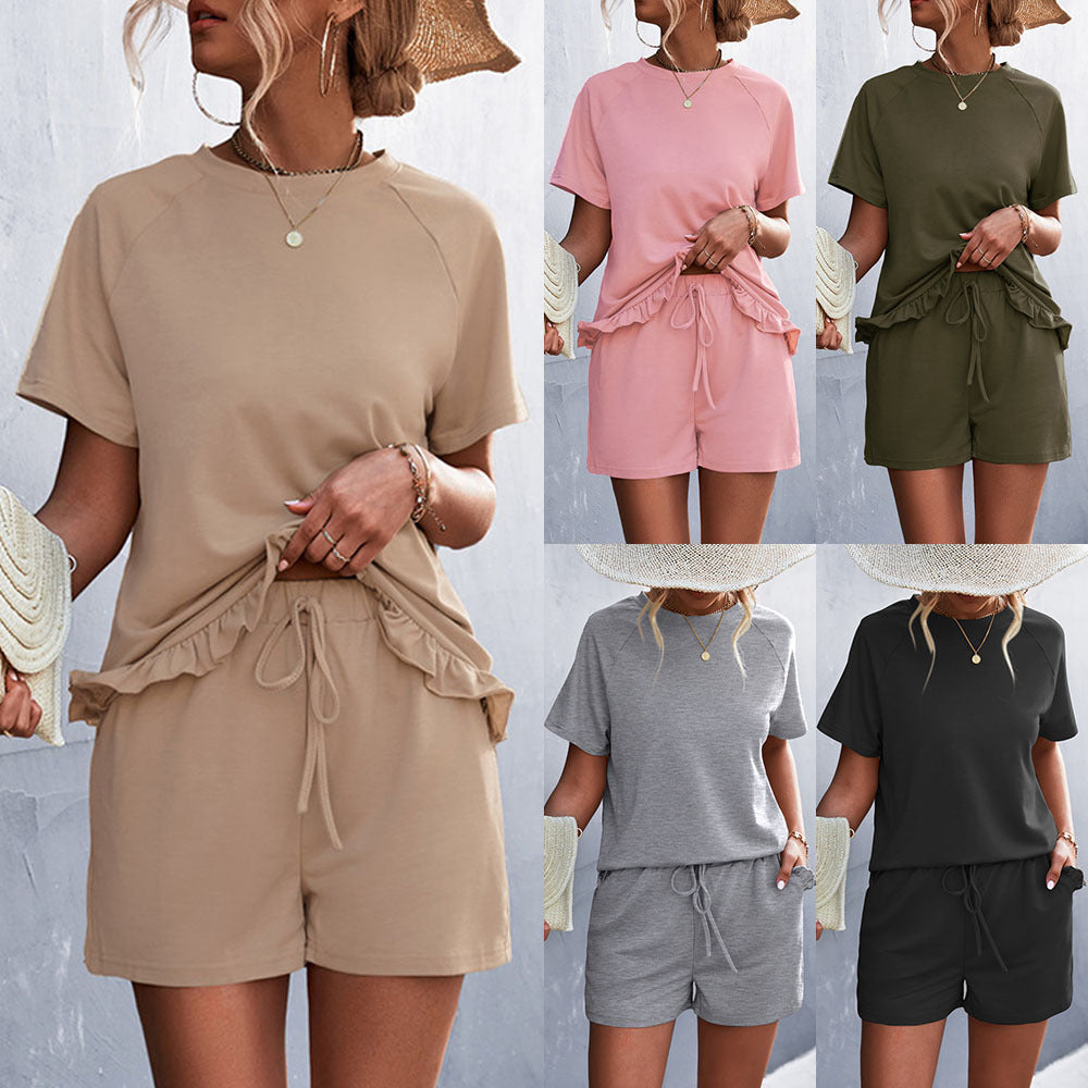 Tied Shorts set