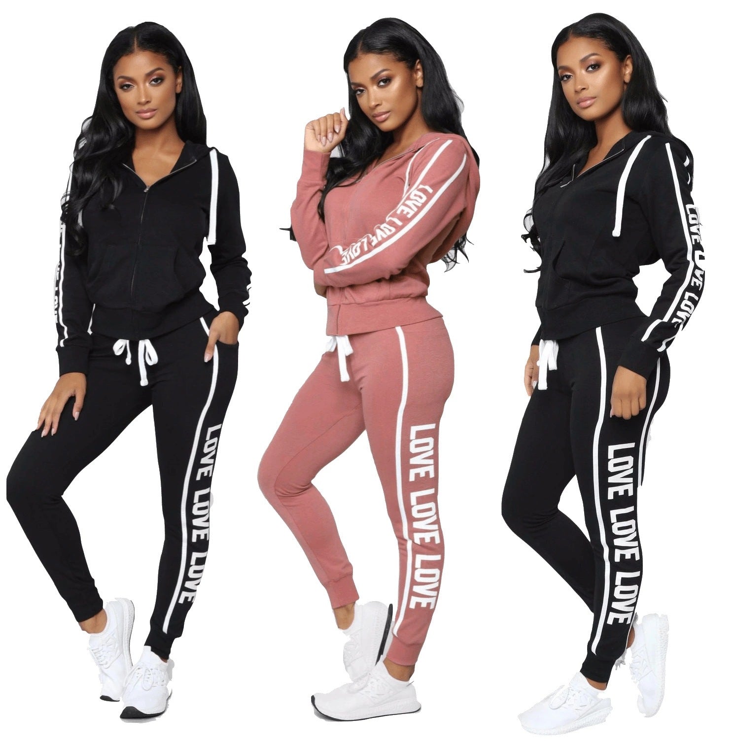 Women's love tracksuit