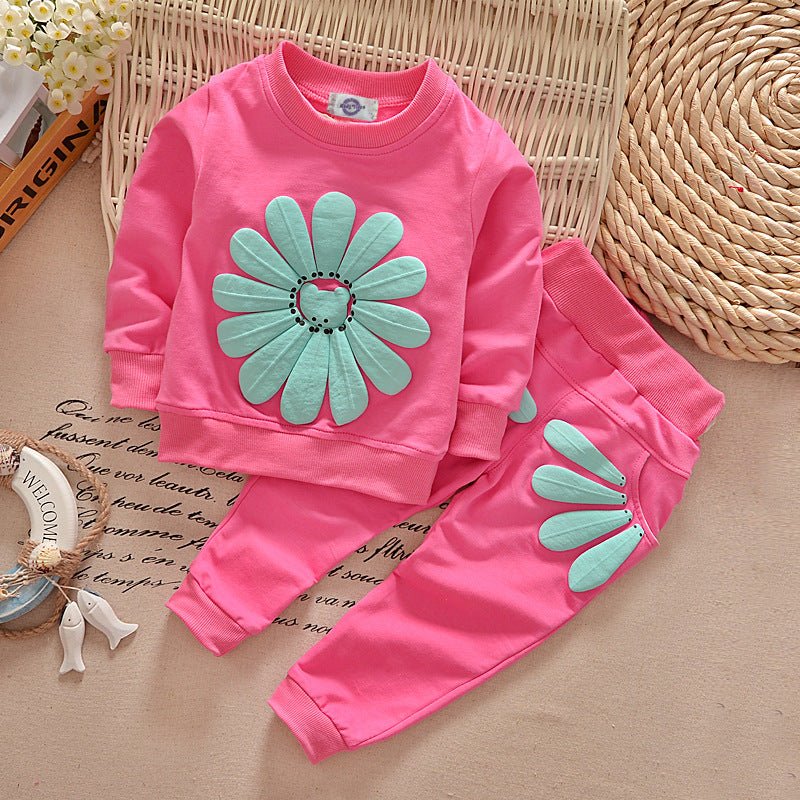 Sun flower children's 2pc set
