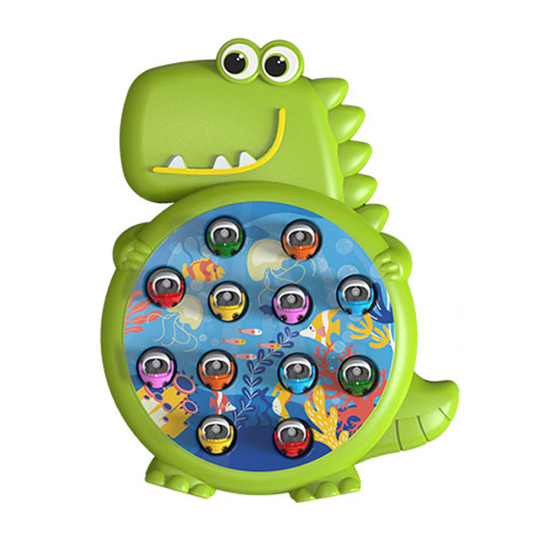 Children's Simulation Magnetic Dinosaur Fishing Plate