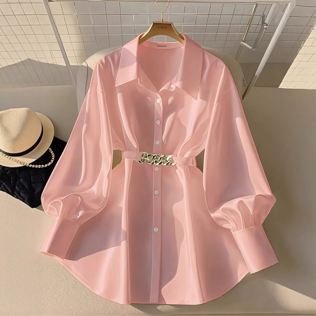Lantern Sleeve Shirt