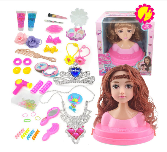 Hairdressing Doll Suit Gift Box Girl Toy
