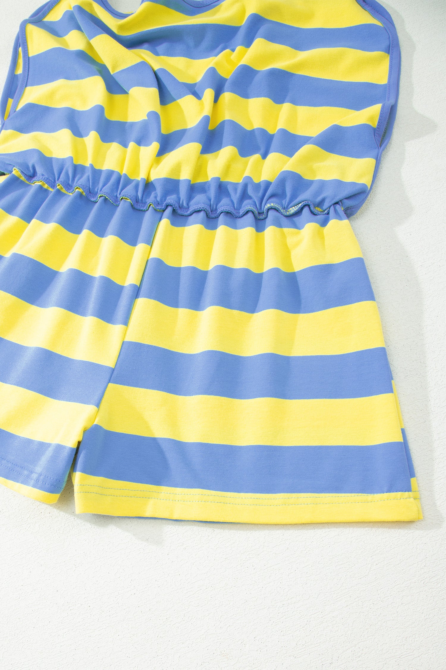 Pink Stripe Dolman Tee Drawstring Skort Athletic 2pcs Set