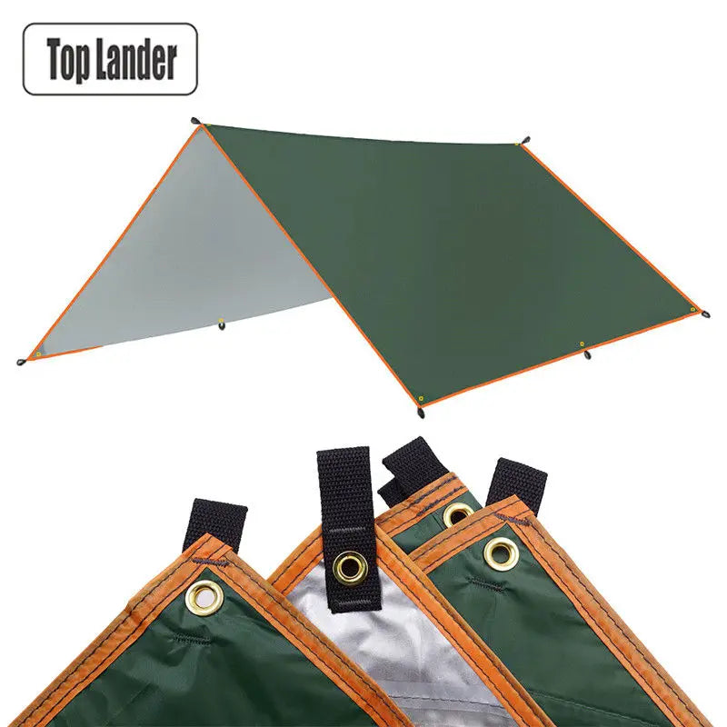 Awning Waterproof Tarp Tent Shade Ultralight Garden Canopy
