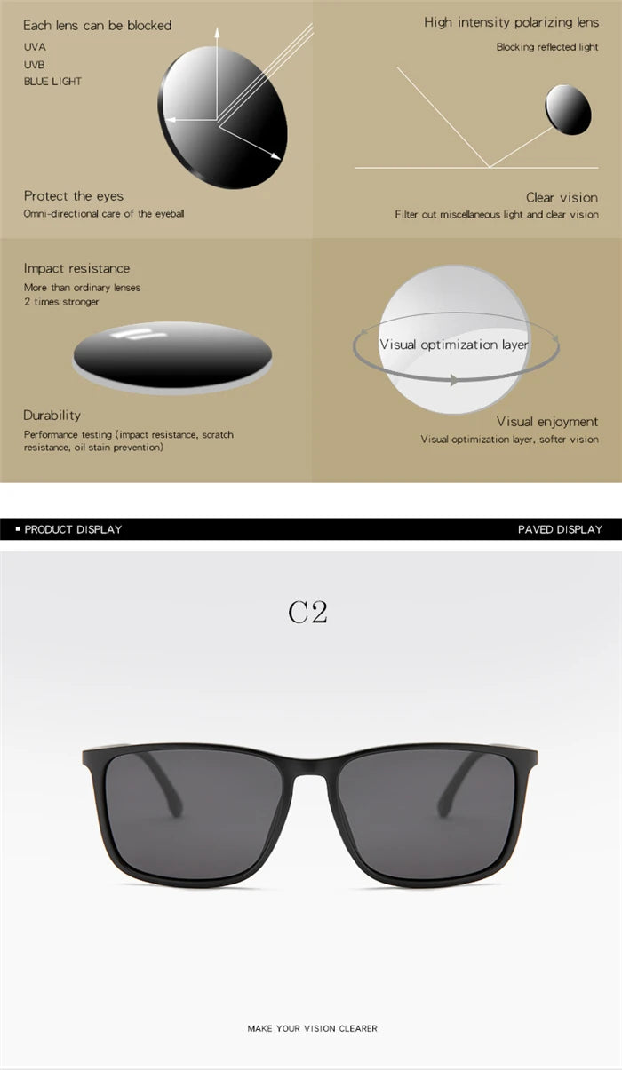 Men Polarized Sunglasses Men