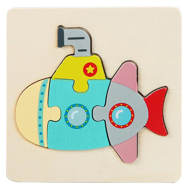 Montessori Toys 3D Puzzle