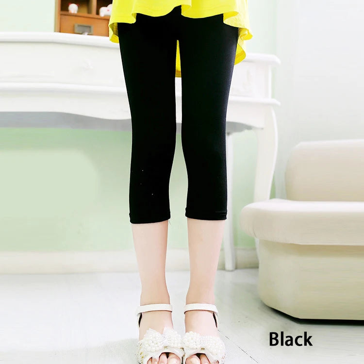 3-10years Girls Knee Length leggings
