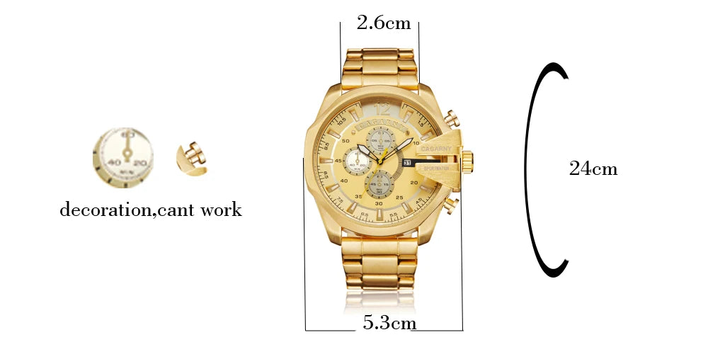 Stainless Steel Quartz Watch