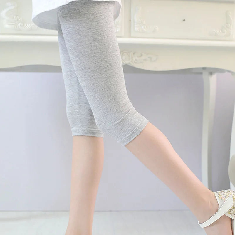 3-10years Girls Knee Length leggings